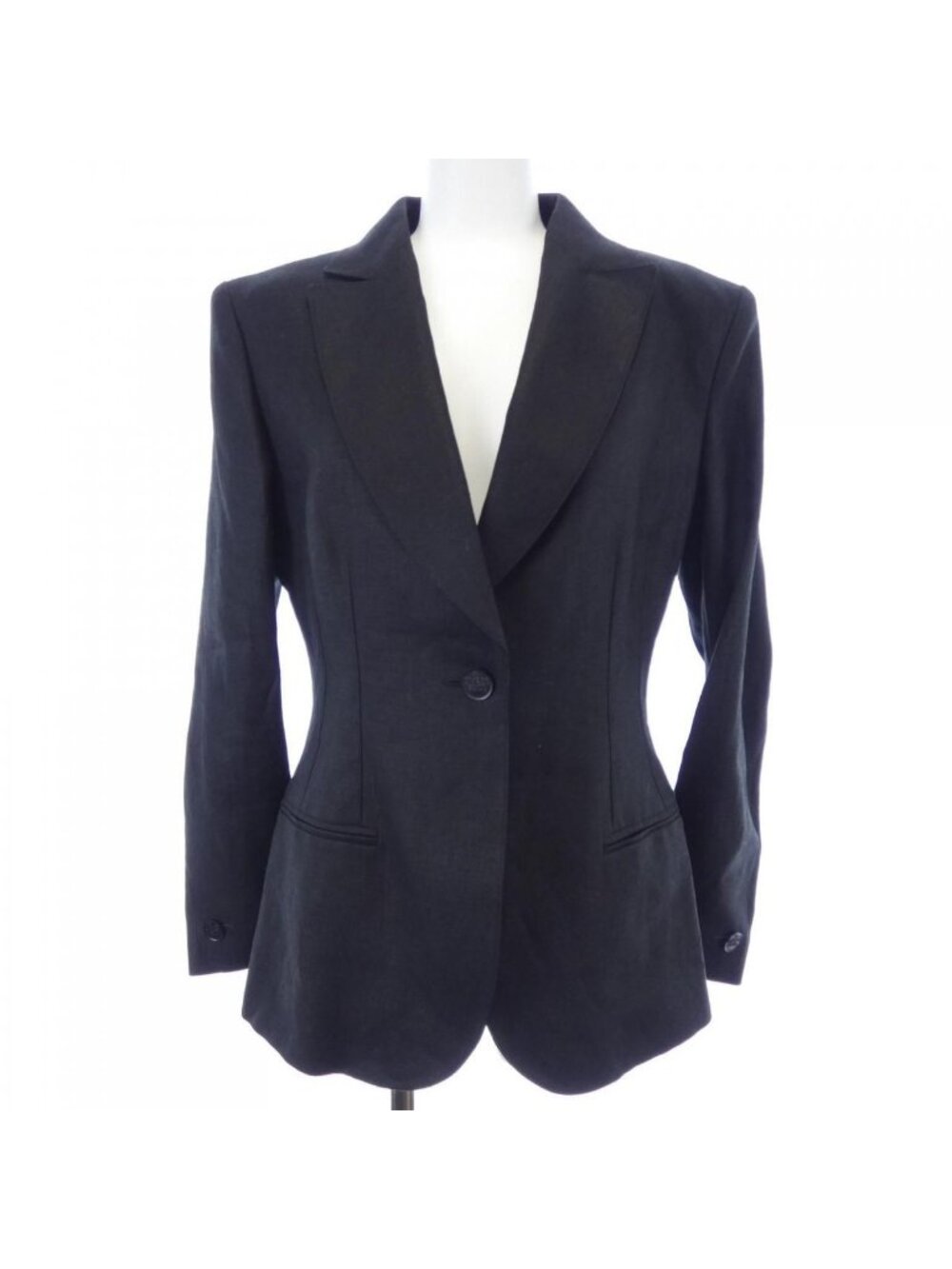Chanel Vintage Jacket Black 38
